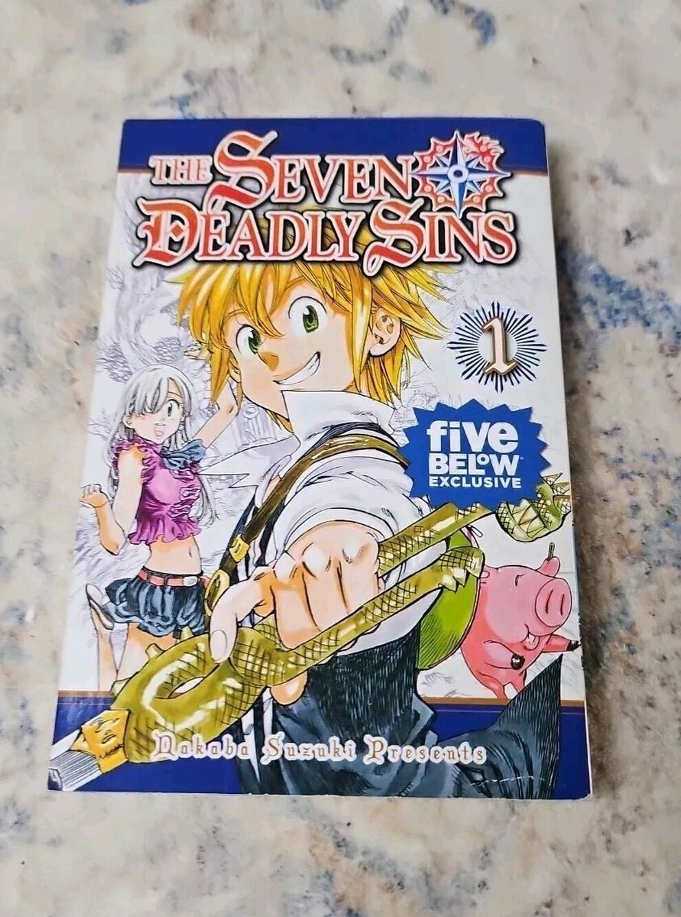 The Seven Deadly Sins Volume 1 Paperback Manga Book